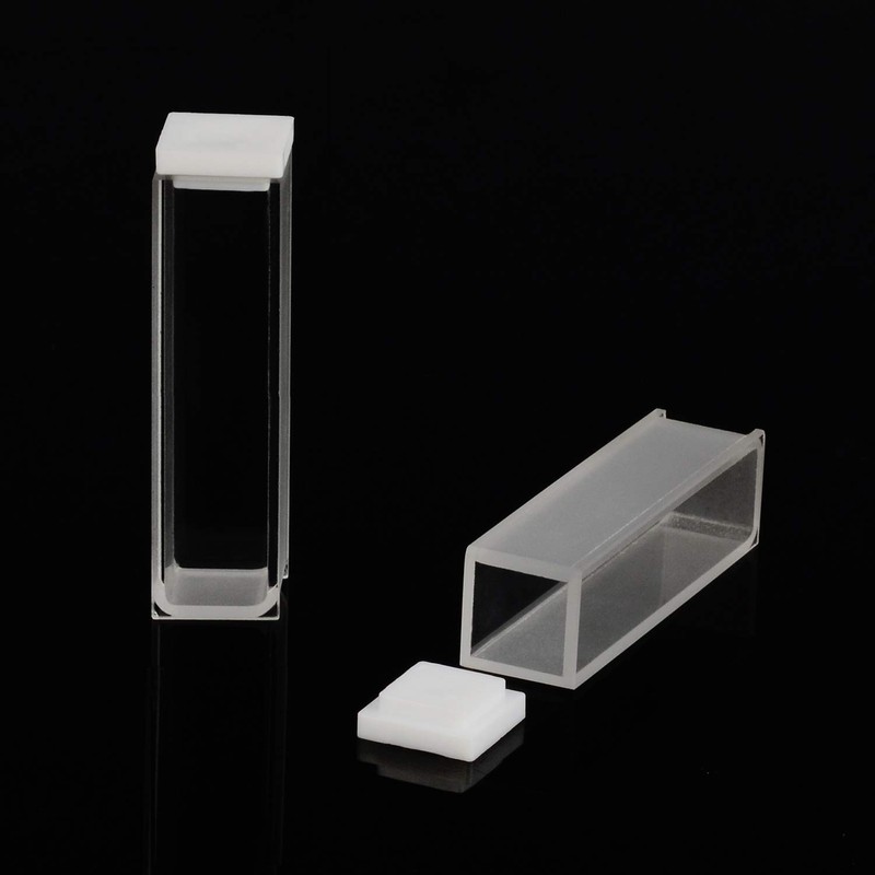 Hopbucan Quartz Cuvette, Spectrophotometer CuVettes 10 mm Path Length, 45