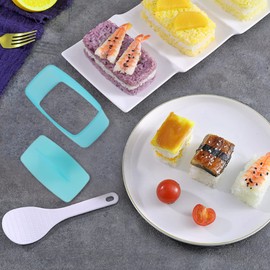 DIMVKA Musubi Maker Press, Onigiri Sushi Rice Ball Maker, Luncheon Meat Rice Mold (1 Pack)