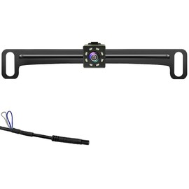 License Plate Backup Camera HD Night Vision Rear View 170° Angle Waterproof Compatible with BOSS Car Radio BE7ACP-C BE7ACP-SD BV9351B BV9358B BV9364B BV9384NV BV9386NV BV9695B BVB9364RC BVCP9700A