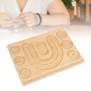 Harilla Perlenbrett aus Holz, Perlenablage zur Schmuckmessung, Brett zur Schmuckdesign-Matte