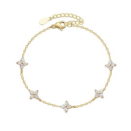 BOHJPIS Women's Silver Bracelet, Women's Adjustable 925 Silver Heart Bracelet, Friendship Bracelet for Girls, Gifts for Women, Adjustable, Silver, unknown