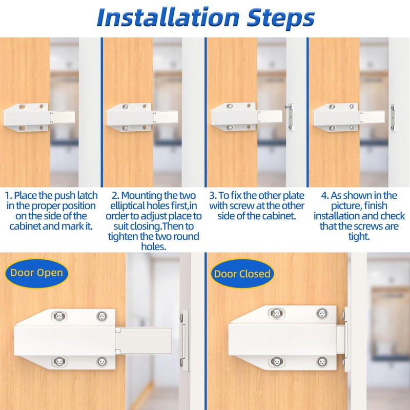 Magnetic Push to Open Jiayi Push Release Magnet Cabinet Door