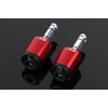 SSK Handlebar Ends Red Fits Steering Wheels with 14mm-19mm Inner