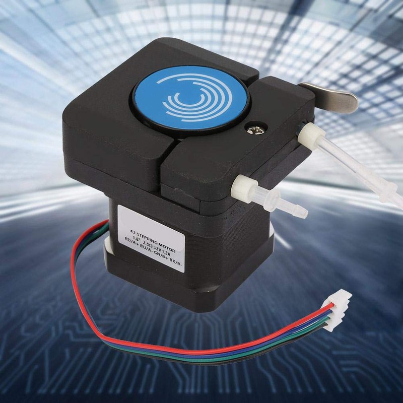 Peristaltic pump. Disinfection pump. with stepper motor. High flow corrosion