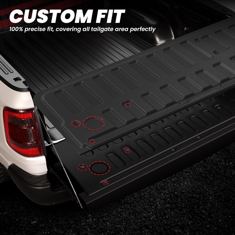 LASFIT Tailgate Mat 2025 2026 for Dodge Ram 1500 Power