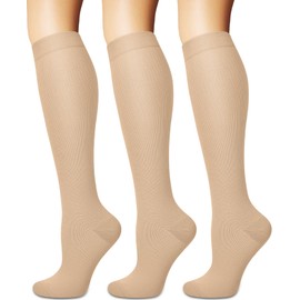 Sooverki Compression Socks for Women and Men Circulation (3 Pairs) is Best Support for Running Athletic Cycling Hiking