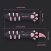 MEOWKIT Cat Paw Box Cutter Retractable with Cat Paw Handle,