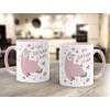 MoonWorks® Kaffee-Tasse Spruch No Drama Lama Tier Motiv rosa Bürotasse