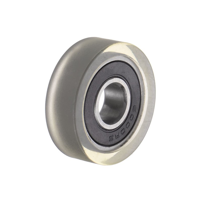 HARFINGTON PU Pulley Roller Bearing 10x32x10mm Polyurethane Coated Guide Wheel
