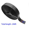 Qlvily Chain Link Fence Privacy Tape, 246ft x 0.15ft Chain
