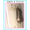 Uregish Wall Hooks, Stainless Steel, Stylish, Simple Design, 6 Pieces,