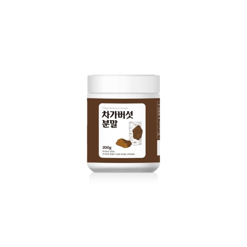 PROMEDIC Charm Goods Chaga Mushroom Powder 200g Bottle