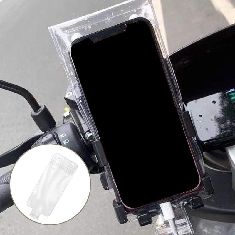 3個入りスマホ 防水ケース タッチ操作可能 防水バッグ 充電可能 防雨携帯電話オーガナイザー 屋外での走行に適している