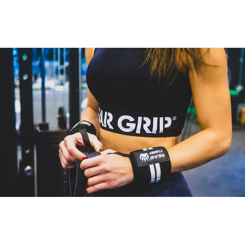 BEAR GRIP - Weight lifting wrist support wraps (Sold in