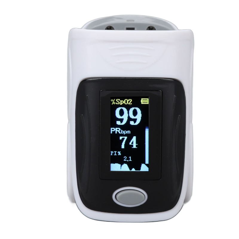 Fingertip Pulse Oximeter Clear Display Small Portable Blood Oxygen Saturation