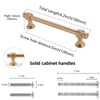POVEFONK 10 Pack 5 inch Champagne Bronze Kitchen Cabinet Handles