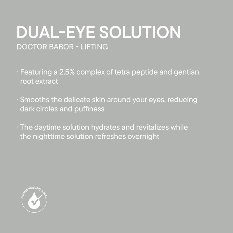 Doctor BABOR Dual Eye Solution Care Duo for Radiant Eyes
