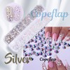 Copper Flap Nail Stone Nail Parts, Glitter Parts, Crystal Case,