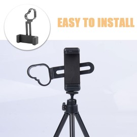 ULTECHNOVO Telescope Smartphone Adapter Mount Bracket for Photography Lightweight Compact Design Easy Installation for Beginners Compatible Monocular Antislip Grip Images