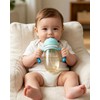 Baby Weighted Straw Cup, Transition Training Sippy Cup, Double Handles,