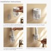 2024 Upgraded So Nice Toothpaste Dispenser Wall Mounted Bathroom Automatic