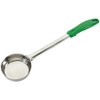 Winco Solid Food Portioner, 4-Ounce, Medium, Stainless Steel, Green