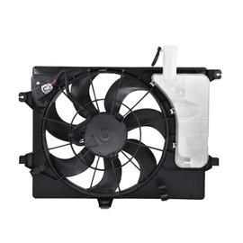 labwork Radiator AC Condenser Cooling Fan Assembly Replacement for 2011-2015 Elantra 14 Forte 253803X100 HY3115133