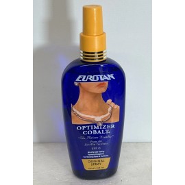 Eurotan Optimizer Cobalt Original Suntan SPRAY  TAN FASTER w Moisturizer 8oz
