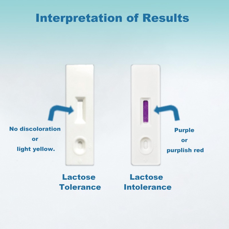 BlissKiss Lactose Intolerance Test Kit - Quick, Accurate Home Self-Test