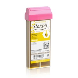 Cera Depilatoria Natural Starpil Roll-on para Pieles Sensibles | Alta Temperatura | Sin Sensación de Calor | Higiénica y Efectiva | Ideal para Áreas Grandes | Respetuosa con la Piel | Fusión Rápida |Cera Española
