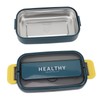 Bento Lunch Box 316 Stainless Steel 700ml Capacity Leakproof Microwave
