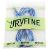 YJRVFINE Gradient Rainbow Shoelaces Fashion Colorful British Style Shoestring Blue