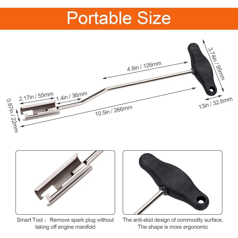 PAGOW Spark Plug Boot Wire Removal Tool Ignition Coil Puller