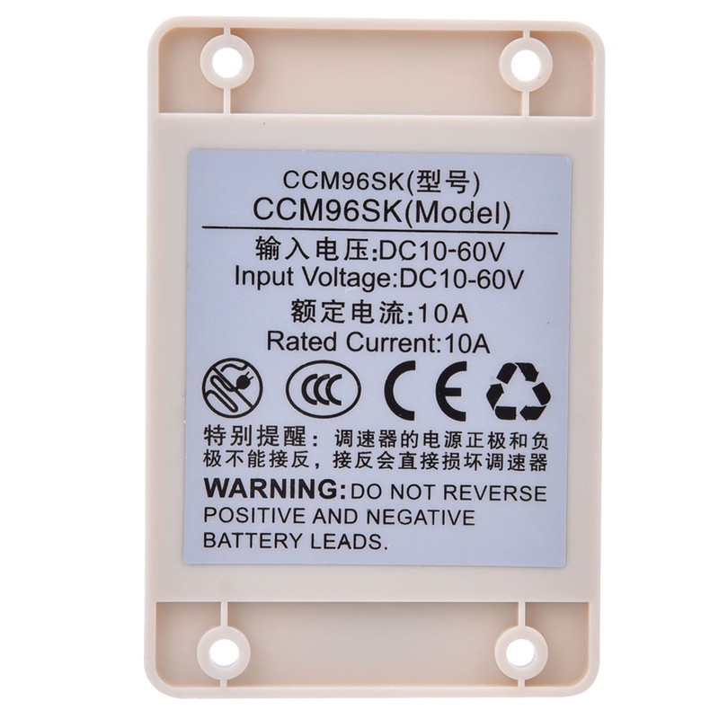 CCM96SK DC Motor Controller Large Power Water-Proof Motor Speed Regulator