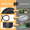 Aain 50FT 5/8 Heavy Duty Flexible Durable Rubber Garden Hose
