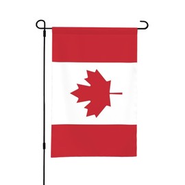 Cute Canada Flag Garden Flag 12x18 Inches Double Sided Yard Flag Outdoor Canadian Garden Flags for Outside Yard Lawn