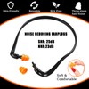 Ear Defenders Adults, 6 Pairs Banded Ear Plugs, for Swimming,