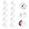 Beavorty Nail Enhancement Tools 10pcs Nail Crystal Clip Fingernail Tip