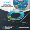 Sanilo Toilet Seat ROUND with Soft Close, Quiet and Slow