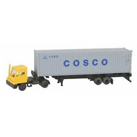 Kato (USA) 31-621 Volvo Highway Tractor Trailer 40' COSCO Container