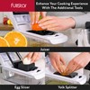 Fullstar Vegetable Chopper and Spiralizer - Food Chopper with Container,