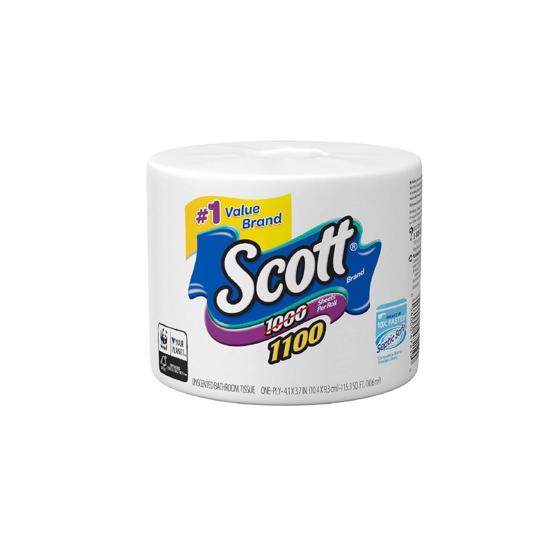 Scott Bath Tissue, 36 Count
