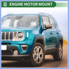 PARSLUCK Engine Motor Mount, Engine Mounting, for Dodge Durango 3.6L 2013-2021, No.68252518AA, Black Stable