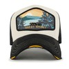 ililily Premium Great Smoky Embroidery Baseball Cap Structured Trucker Hat,