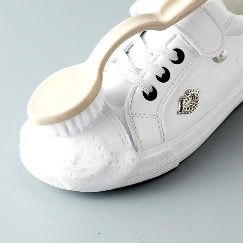 Cepillo de Limpieza para Zapatos Gatuida Mango Largo Doble Cara