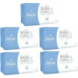 5 Piezas Jabón Baba De Caracol Sheló Nabel 100 Gr