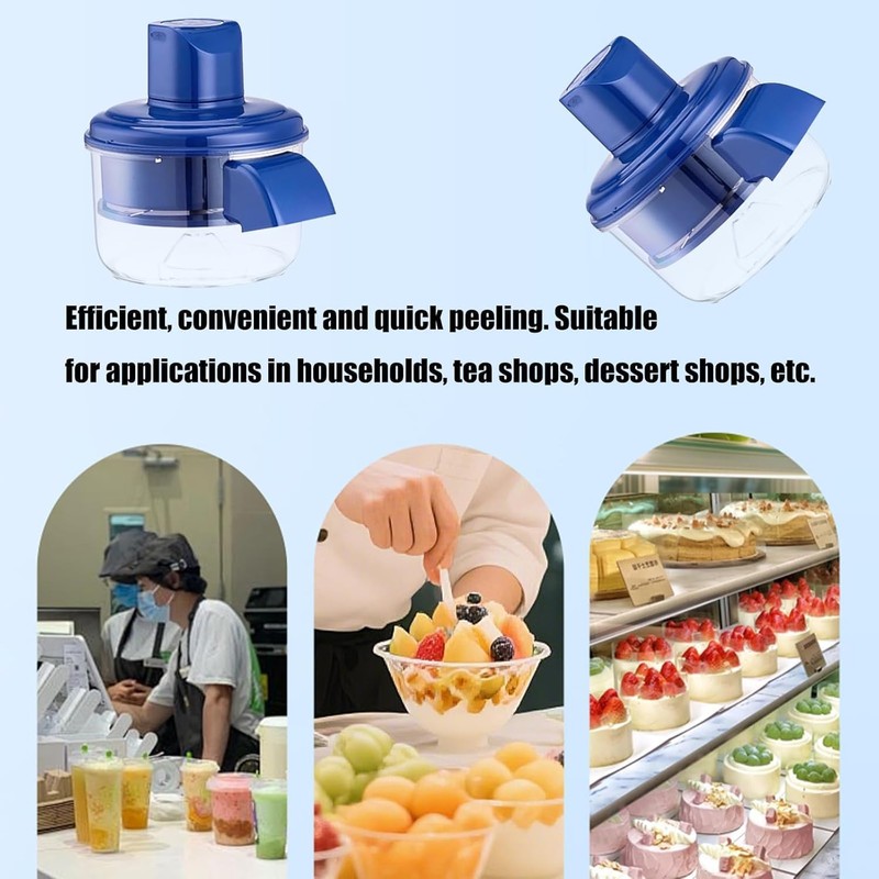 Electric Grape Peeling Machine, Garlic Peeler Machine, Automatic Fruit Peeling