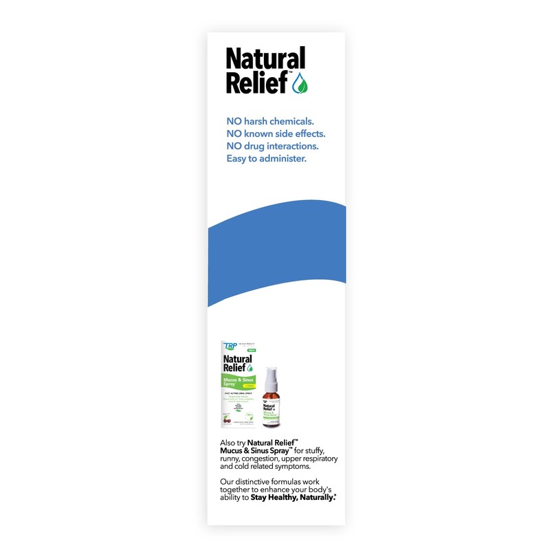 Natural Relief Fast Acting Cold and Flu Oral Spray with