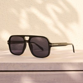 Cyxus Sunglasses, Women's, Men's, UV Protection, UV Protection, Small Face Effect, Driving, Climbing, Travel, Sports, Stylish, Black