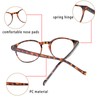 NORPERWIS 5 Pairs Reading Glasses - Standard Fit Spring Hinge